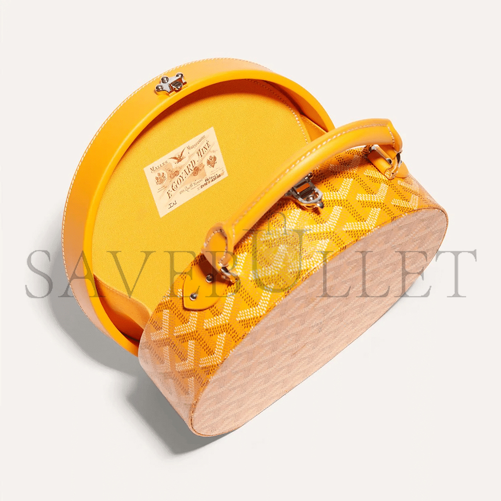 GOYARD THE ALTO HATBOX TRUNK BAG ALTOC2PMLTY08CL08P (18*16.5*7cm)